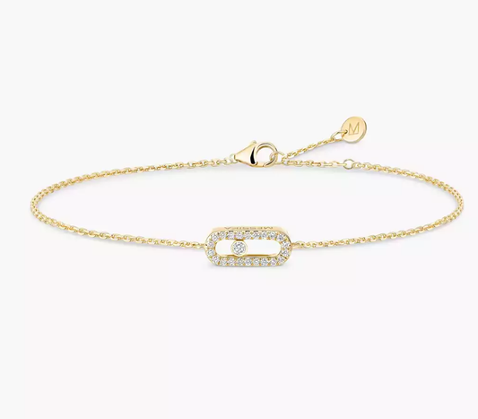 [Vintora]MS CARES FULL DIAMOND BRACELET