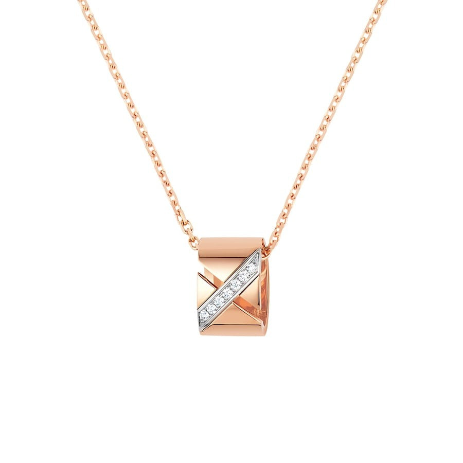 [Vintora]LIENS EVIDENCE DIAMOND NECKLACE