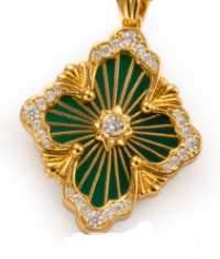 [Vintora] B.C.L BIG SIZE  ENAMEL NECKLACE£¨Various colors£©
