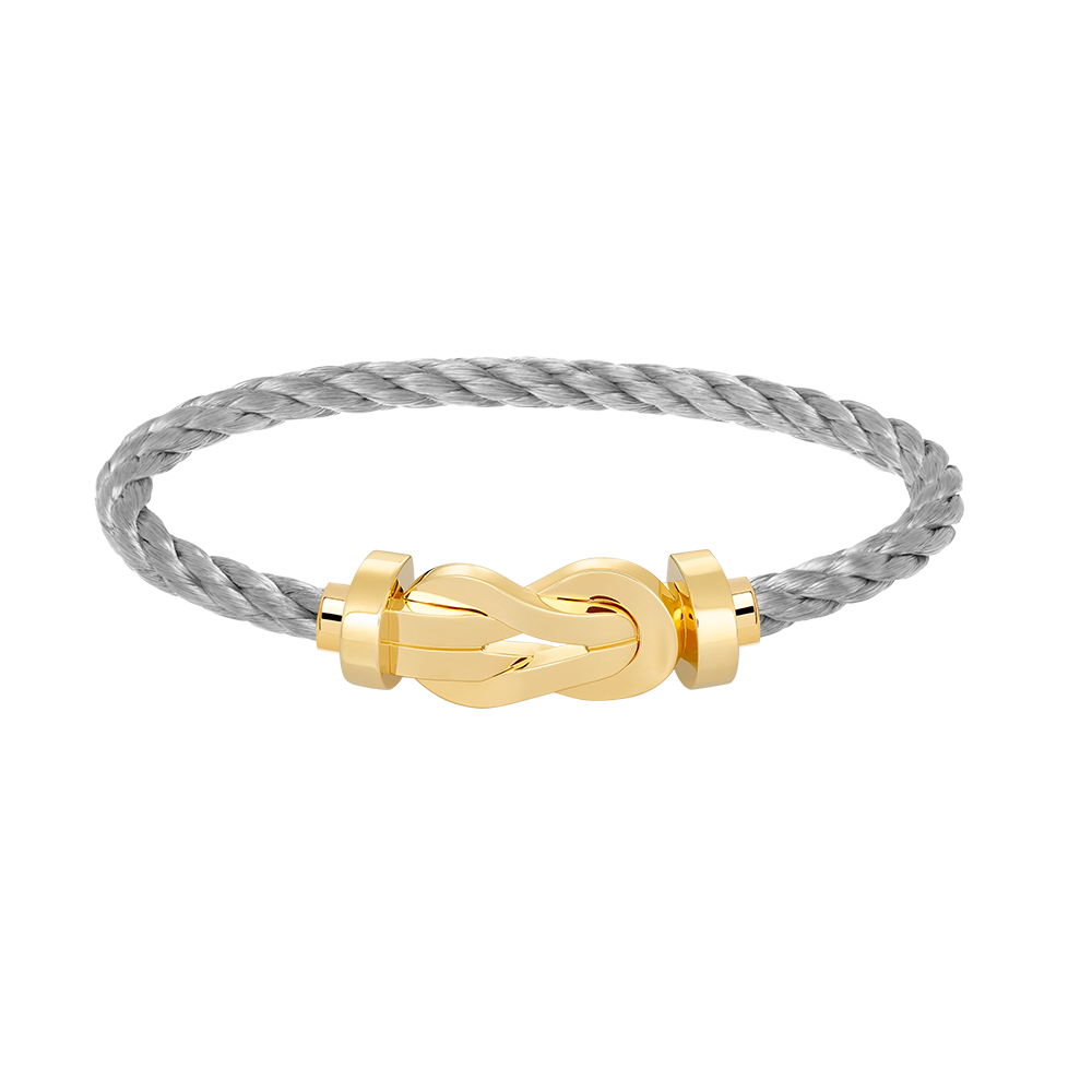 [Vintora]CHANCE LARGE 8 FIGURE BUCKLE NO DIAMOND BRACELET GOLD