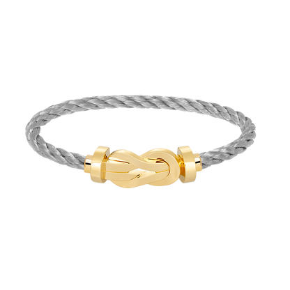 [Vintora]CHANCE LARGE 8 FIGURE BUCKLE NO DIAMOND BRACELET GOLD