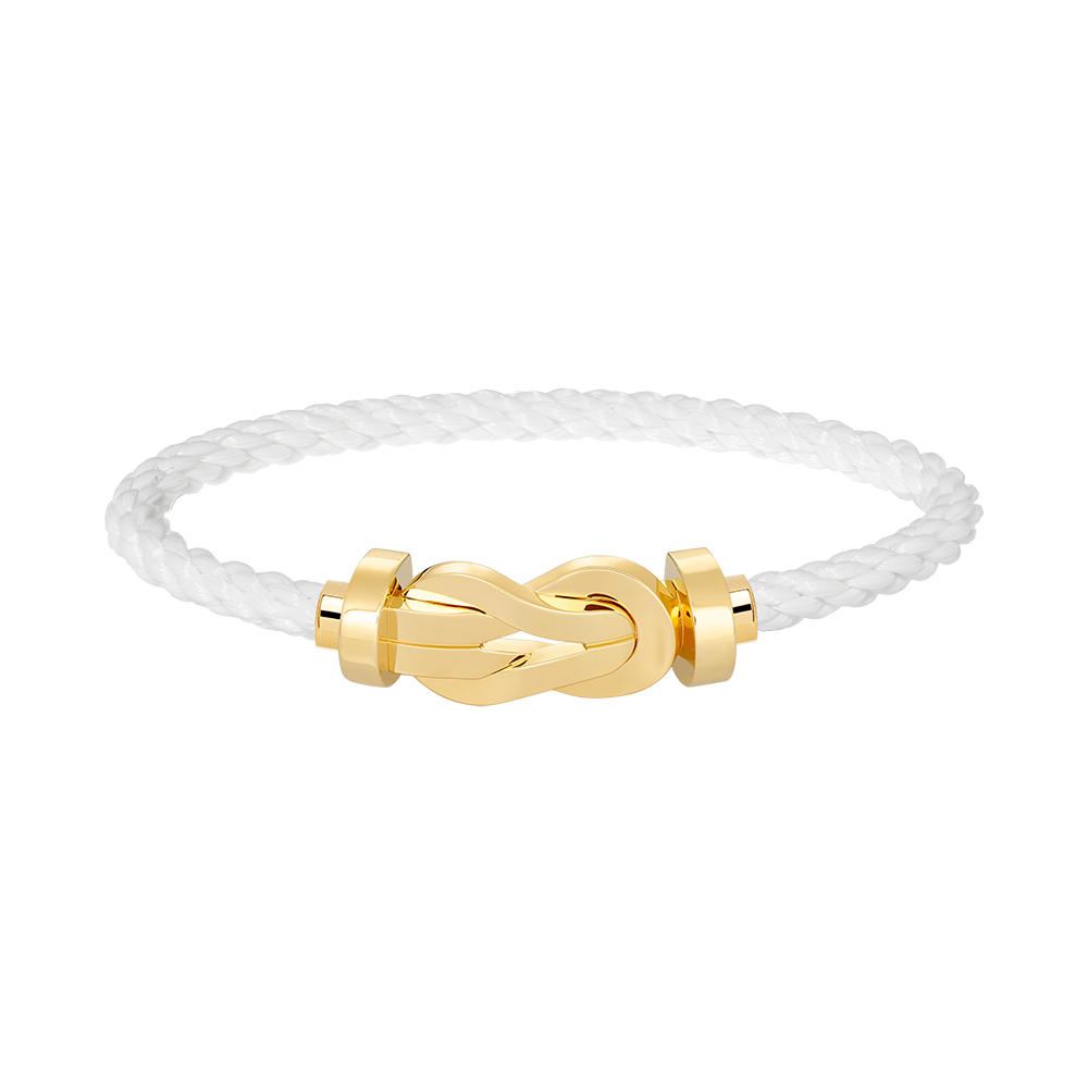 [Vintora]CHANCE LARGE 8 FIGURE BUCKLE NO DIAMOND BRACELET GOLD