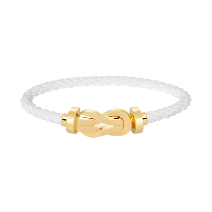 [Vintora]CHANCE LARGE 8 FIGURE BUCKLE NO DIAMOND BRACELET GOLD