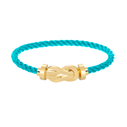 [Vintora]CHANCE LARGE 8 FIGURE BUCKLE NO DIAMOND BRACELET GOLD