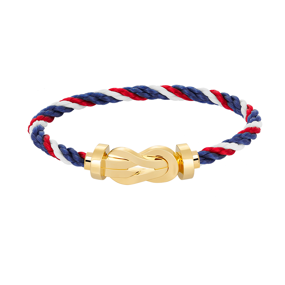 [Vintora]CHANCE LARGE 8 FIGURE BUCKLE NO DIAMOND BRACELET GOLD