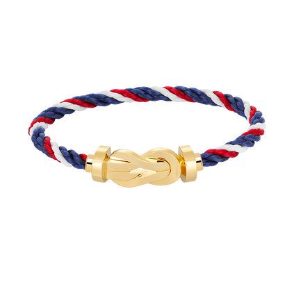 [Vintora]CHANCE LARGE 8 FIGURE BUCKLE NO DIAMOND BRACELET GOLD