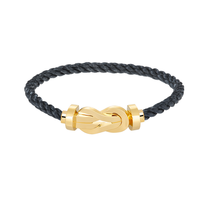 [Vintora]CHANCE LARGE 8 FIGURE BUCKLE NO DIAMOND BRACELET GOLD
