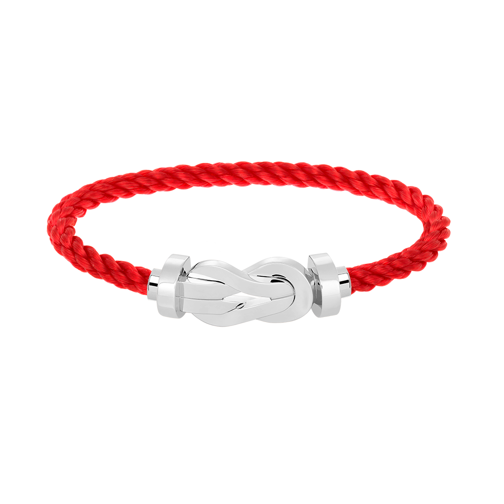 [Vintora]CHANCE LARGE 8 FIGURE BUCKLE NO DIAMOND BRACELET SILVER