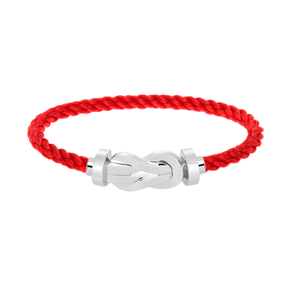 [Vintora]CHANCE LARGE 8 FIGURE BUCKLE NO DIAMOND BRACELET SILVER