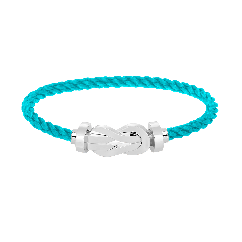 [Vintora]CHANCE LARGE 8 FIGURE BUCKLE NO DIAMOND BRACELET SILVER