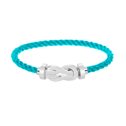 [Vintora]CHANCE LARGE 8 FIGURE BUCKLE NO DIAMOND BRACELET SILVER