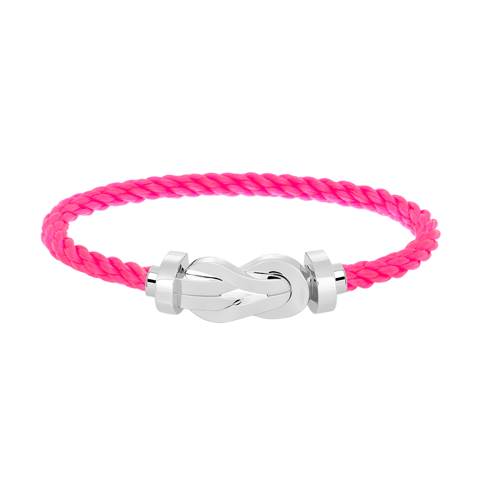 [Vintora]CHANCE LARGE 8 FIGURE BUCKLE NO DIAMOND BRACELET SILVER
