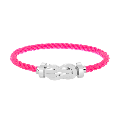 [Vintora]CHANCE LARGE 8 FIGURE BUCKLE NO DIAMOND BRACELET SILVER