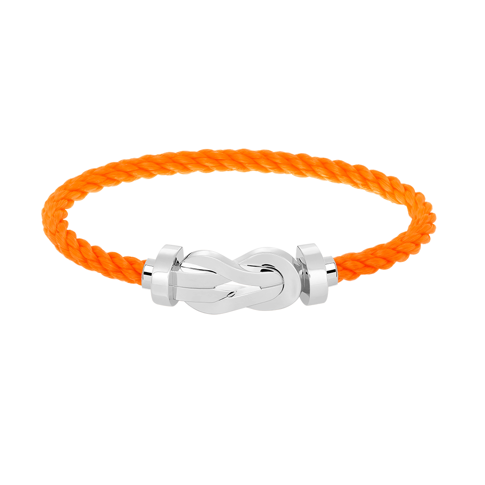 [Vintora]CHANCE LARGE 8 FIGURE BUCKLE NO DIAMOND BRACELET SILVER