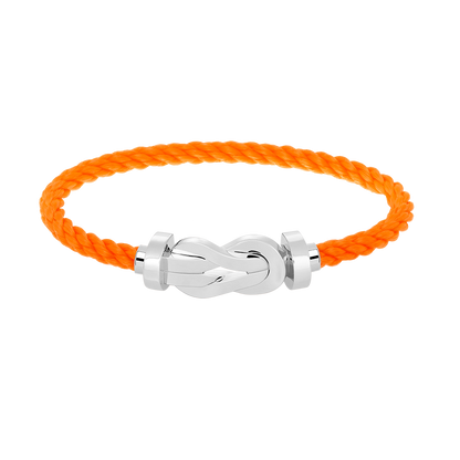 [Vintora]CHANCE LARGE 8 FIGURE BUCKLE NO DIAMOND BRACELET SILVER