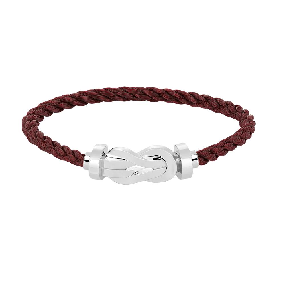 [Vintora]CHANCE LARGE 8 FIGURE BUCKLE NO DIAMOND BRACELET SILVER