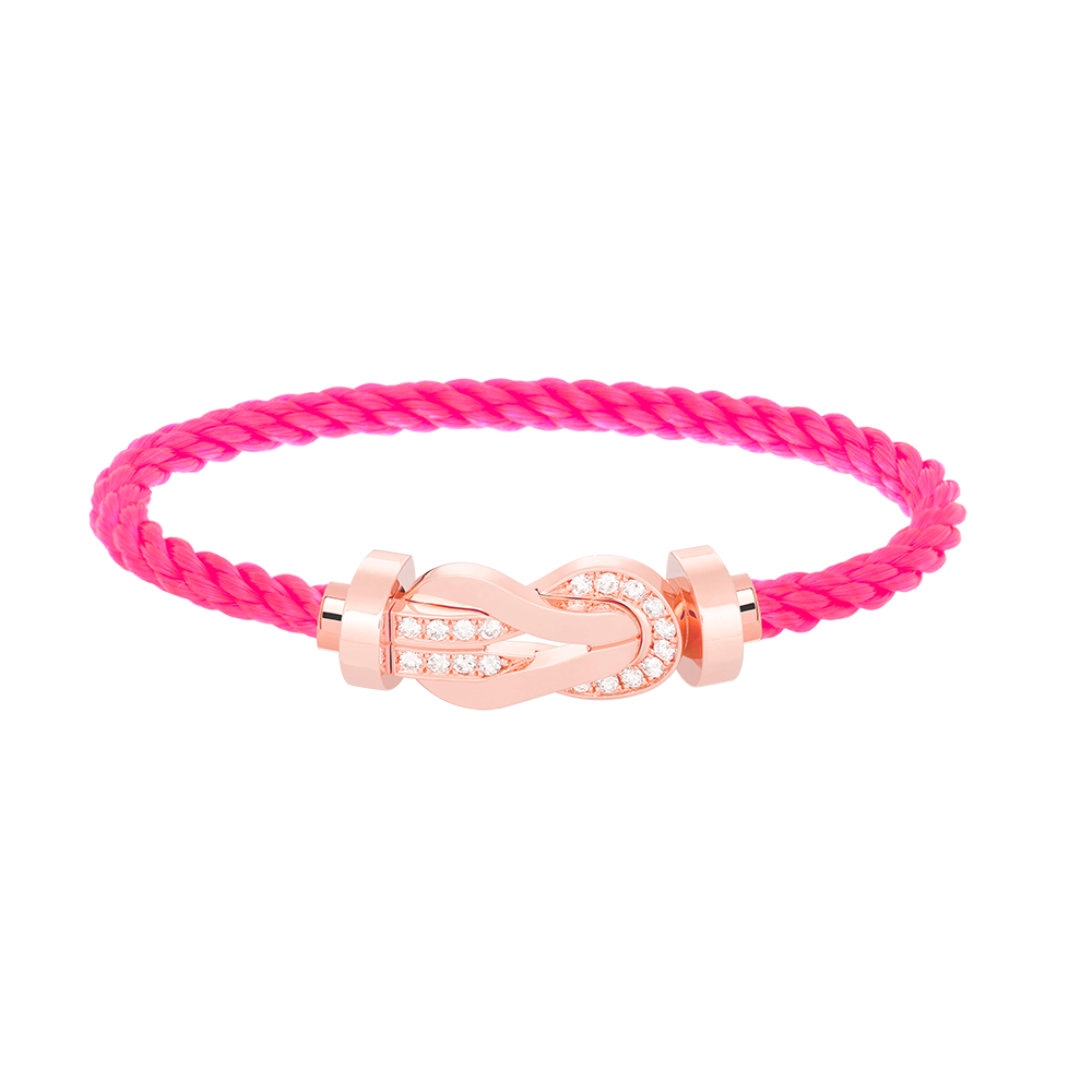 [Vintora]CHANCE LARGE 8 FIGURE BUCKLE HALF DIAMOND BRACELET Vintora GOLD