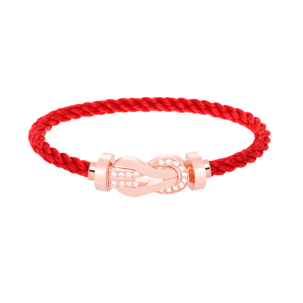 [Vintora]CHANCE LARGE 8 FIGURE BUCKLE HALF DIAMOND BRACELET Vintora GOLD