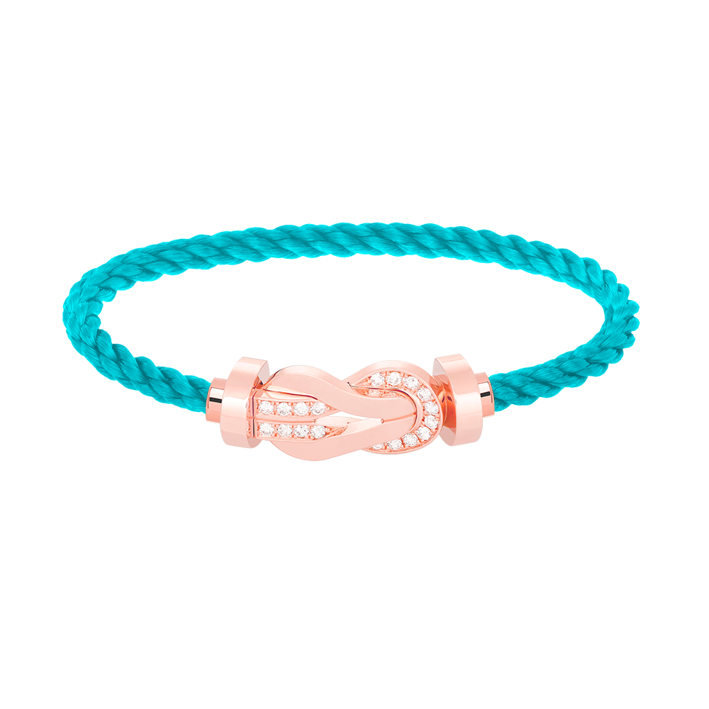 [Vintora]CHANCE LARGE 8 FIGURE BUCKLE HALF DIAMOND BRACELET Vintora GOLD