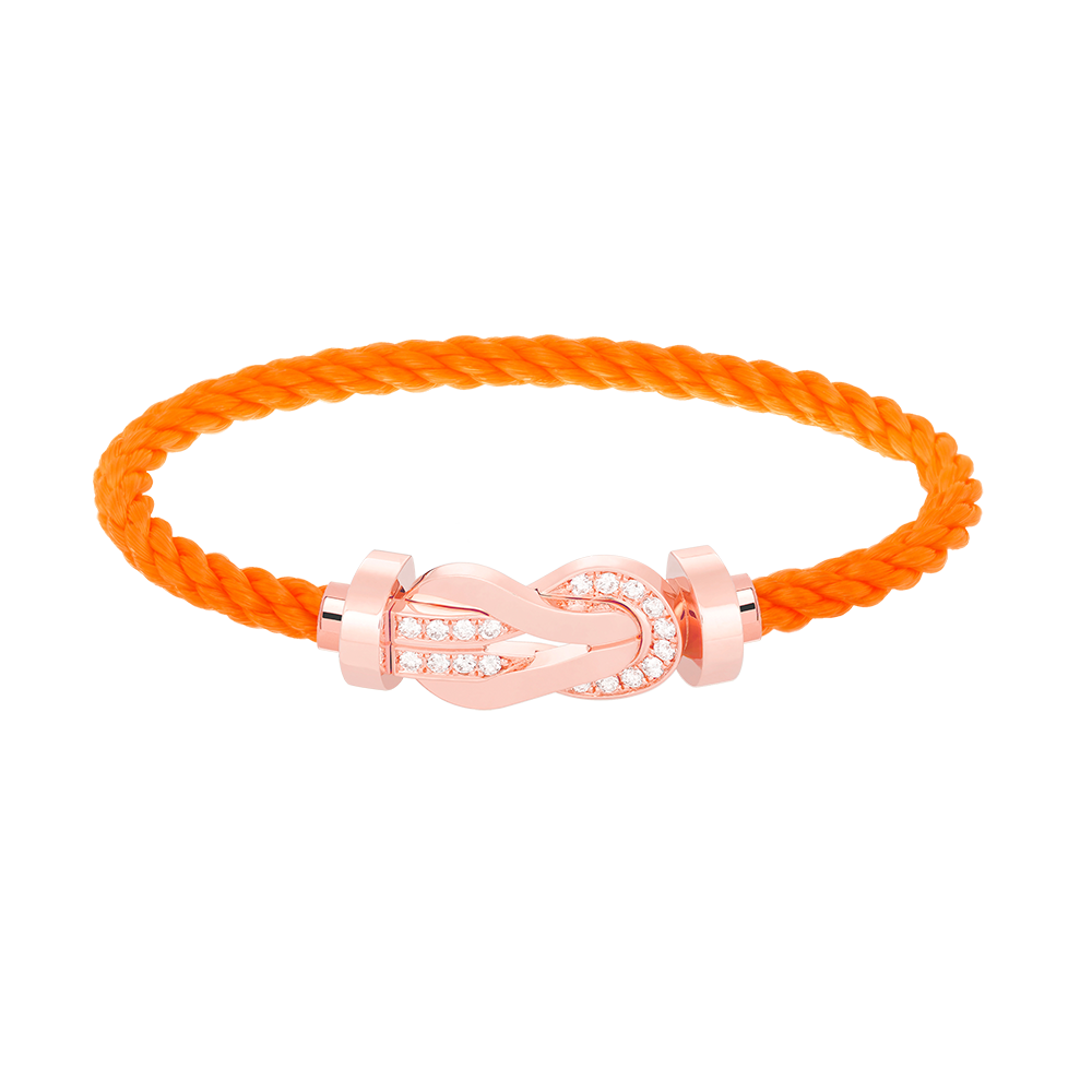 [Vintora]CHANCE LARGE 8 FIGURE BUCKLE HALF DIAMOND BRACELET Vintora GOLD