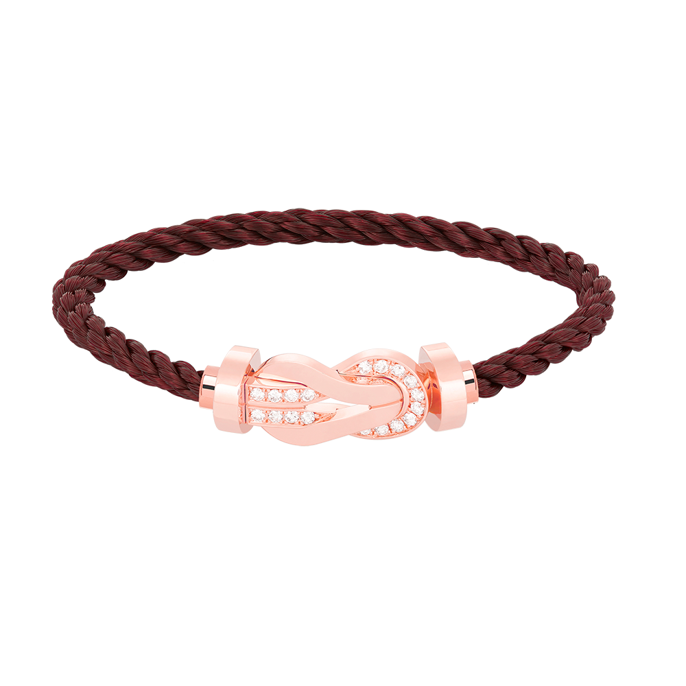 [Vintora]CHANCE LARGE 8 FIGURE BUCKLE HALF DIAMOND BRACELET Vintora GOLD
