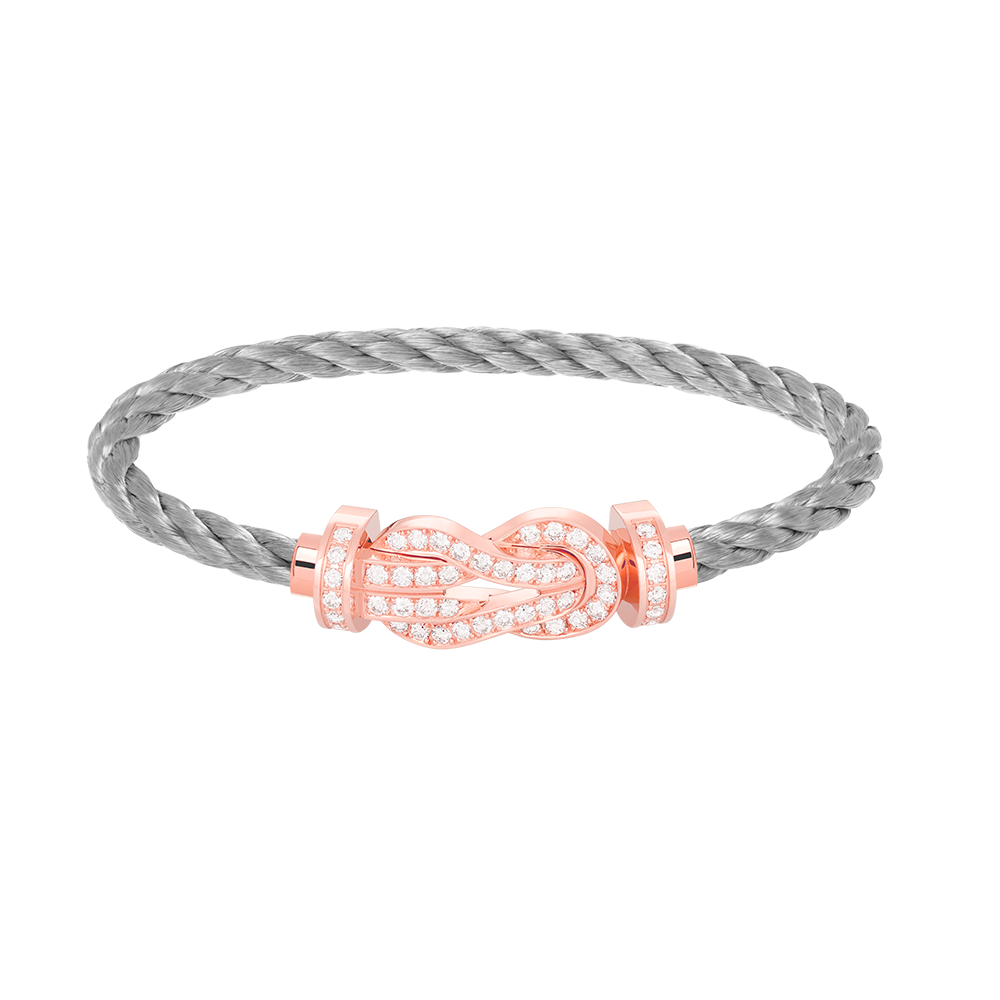 [Vintora]CHANCE LARGE 8 FIGURE BUCKLE FULL DIAMOND BRACELET Vintora GOLD