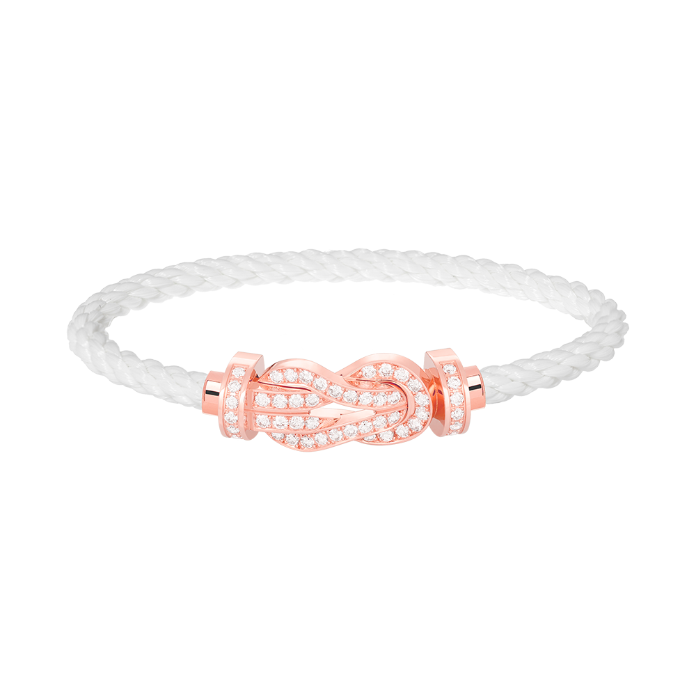 [Vintora]CHANCE LARGE 8 FIGURE BUCKLE FULL DIAMOND BRACELET Vintora GOLD