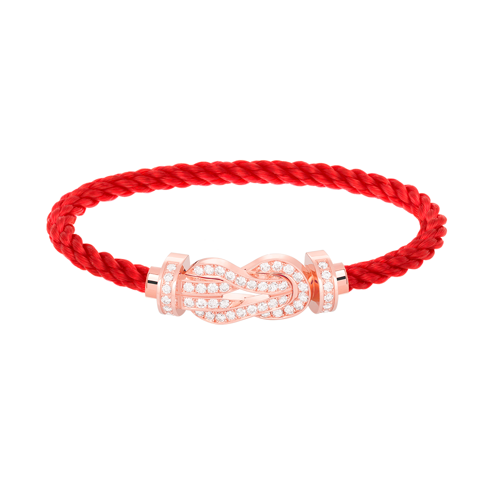 [Vintora]CHANCE LARGE 8 FIGURE BUCKLE FULL DIAMOND BRACELET Vintora GOLD