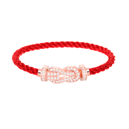 [Vintora]CHANCE LARGE 8 FIGURE BUCKLE FULL DIAMOND BRACELET Vintora GOLD