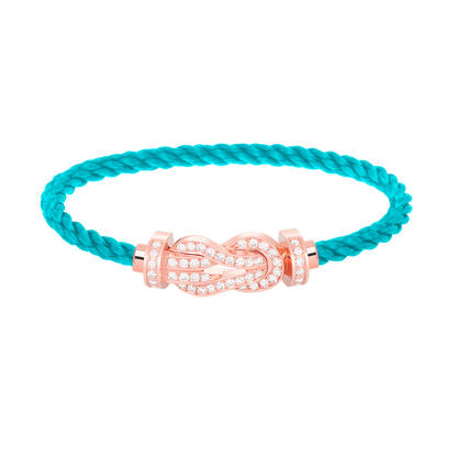 [Vintora]CHANCE LARGE 8 FIGURE BUCKLE FULL DIAMOND BRACELET Vintora GOLD