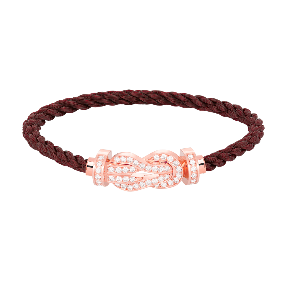 [Vintora]CHANCE LARGE 8 FIGURE BUCKLE FULL DIAMOND BRACELET Vintora GOLD