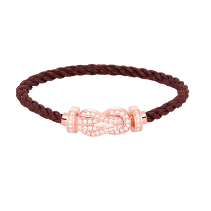 [Vintora]CHANCE LARGE 8 FIGURE BUCKLE FULL DIAMOND BRACELET Vintora GOLD