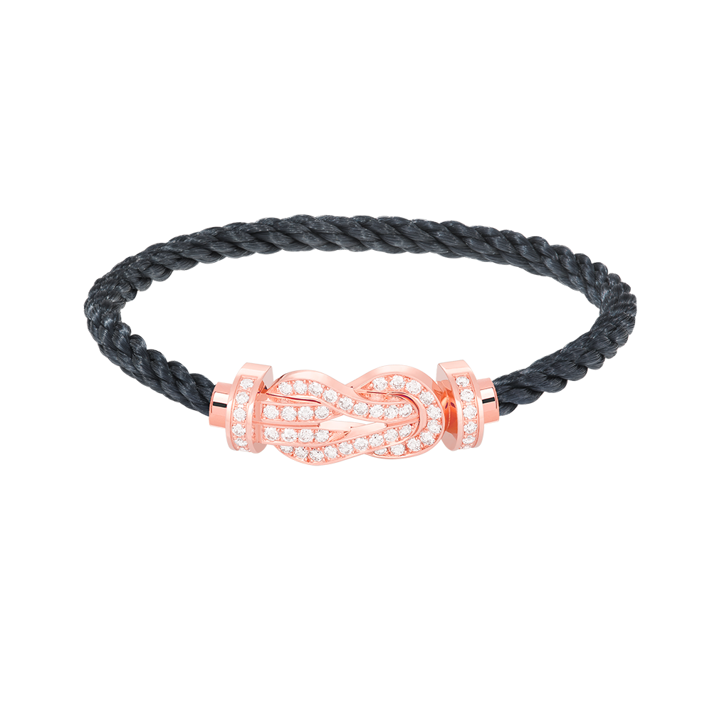 [Vintora]CHANCE LARGE 8 FIGURE BUCKLE FULL DIAMOND BRACELET Vintora GOLD