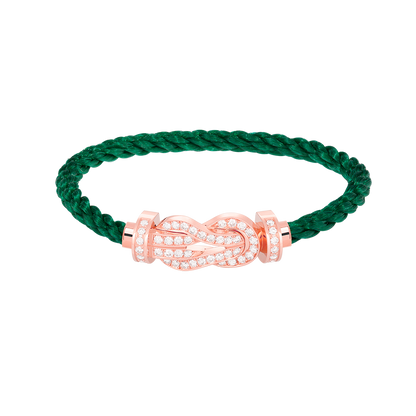 [Vintora]CHANCE LARGE 8 FIGURE BUCKLE FULL DIAMOND BRACELET Vintora GOLD