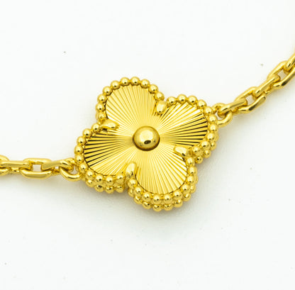 [Vintora] CLOVER 5 MOTIF LASER BRACELET COLLECTION