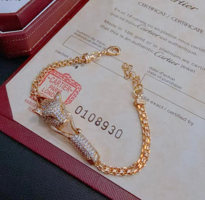 [Vintora Jewelry] PANTHERE  BRACELET DIAMONDS