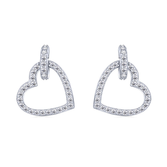 [Vintora Jewelry]Dainty Heart Shape Earrings