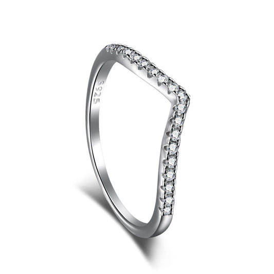 [Vintora Jewelry]Elaborate Tennis Band Ring