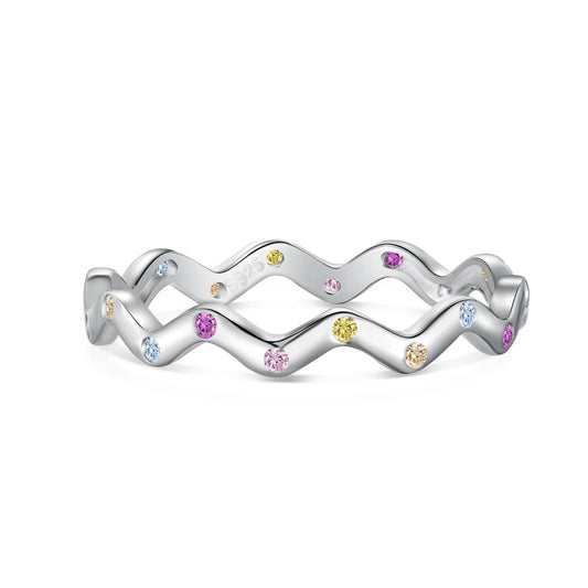 [Vintora Jewelry]Ornate Vibrant Round Cut Daily Ring