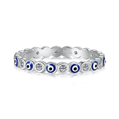 [Vintora Jewelry]Sparkling Vibrant Round Shape Daily Ring