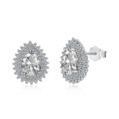 [Vintora Jewelry]Delicate Gorgeous Pear Cut Daily Earrings
