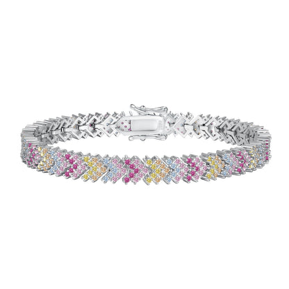 [Vintora Jewelry]Ornate Sparkling Round Cut Party Bracelet