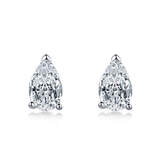 [Vintora Jewelry]Ornate Water Drop Shape Earrings
