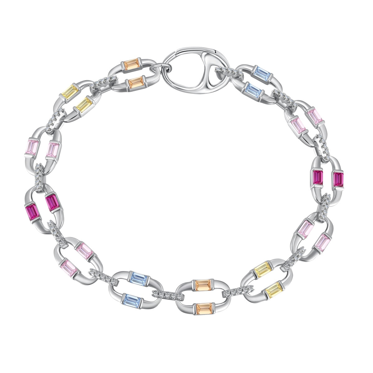 [Vintora Jewelry]Dazzling Colorful Daily Bracelet