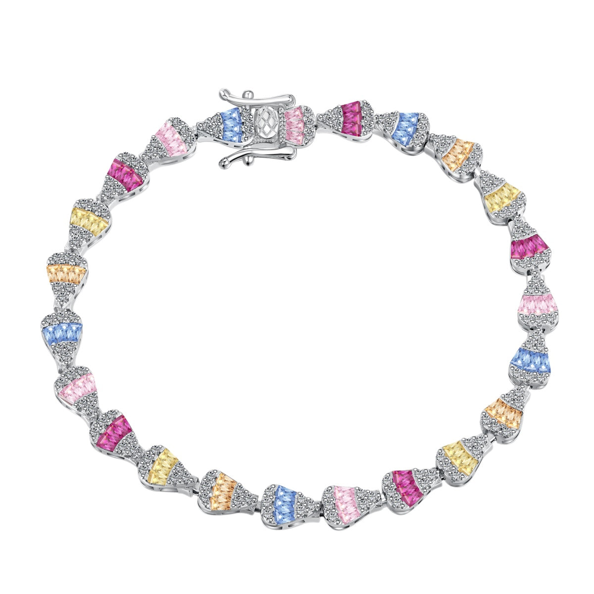 [Vintora Jewelry]Radiant Water Drop Shape Daily Bracelet