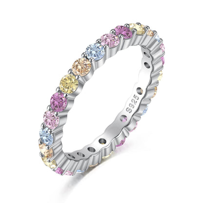 [Vintora Jewelry]Elegant Vivid Round Cut Daily Ring