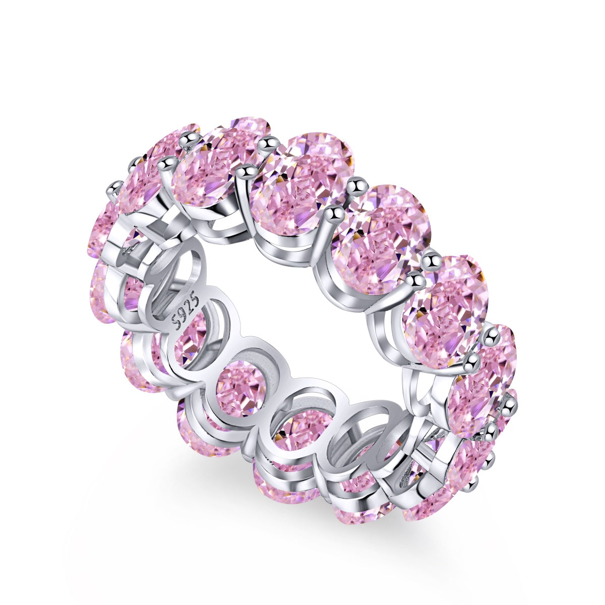 [Vintora Jewelry]Dainty Elongated Cushion Cut Tennis Ring
