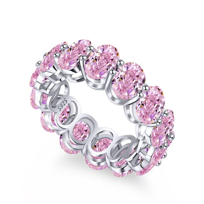 [Vintora Jewelry]Dainty Elongated Cushion Cut Tennis Ring