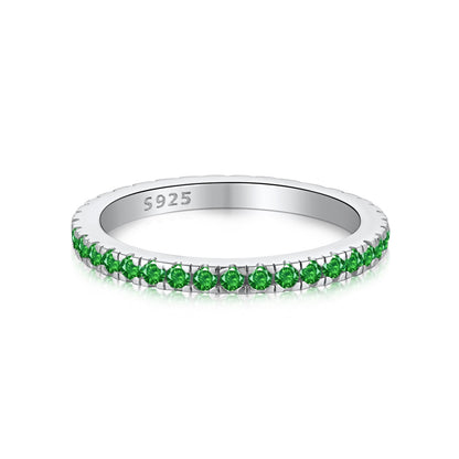 [Vintora Jewelry]Delicate Sparkling Round Cut Daily Ring