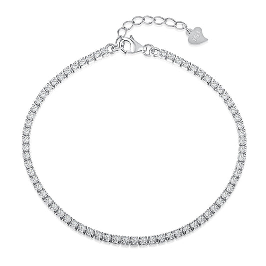 [Vintora Jewelry]Radiant Shinning Princess Cut Tennis Bracelet
